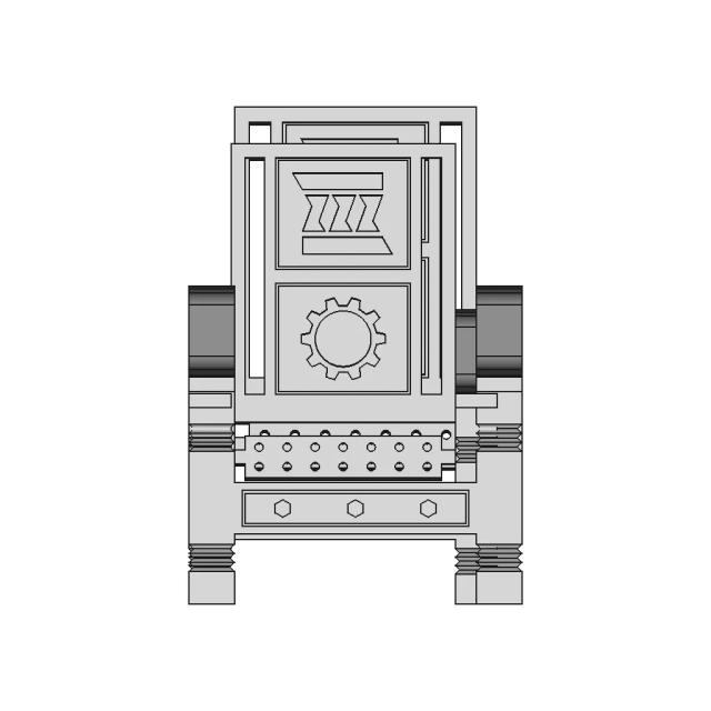 Living Room Chair 3 | Industrial CAD Design