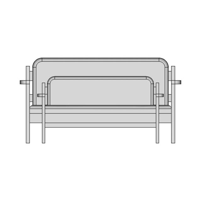 Wooden Elegance Modern Sofa Design 1 | Industrial CAD Design