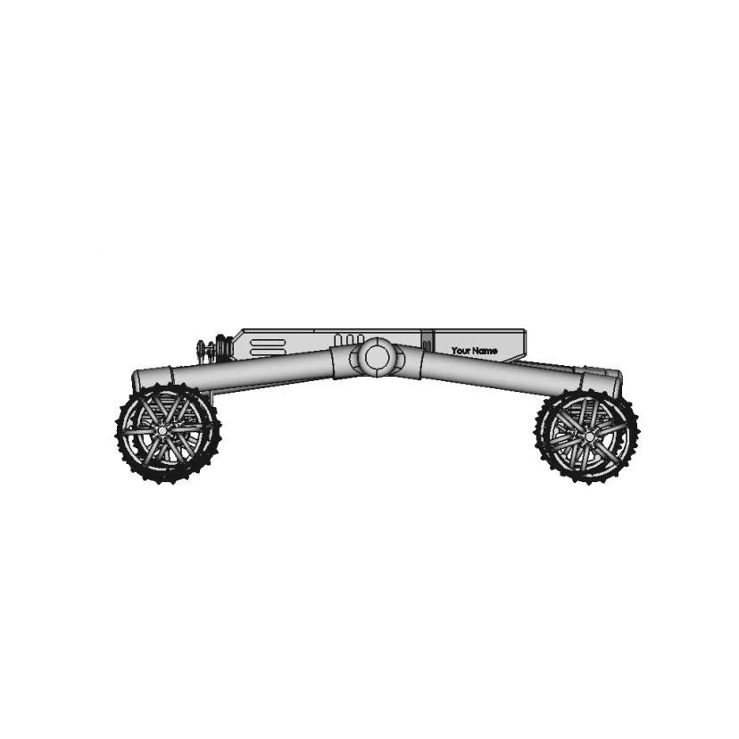 Mars Rover Prototype 3 | Industrial CAD Design