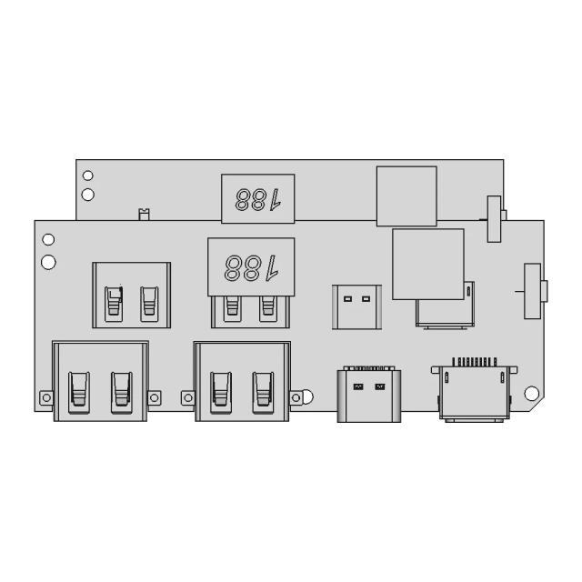 Qc4 0 Qc3 0 Led Dual Usb 5V | CAD Model for Energy Systems