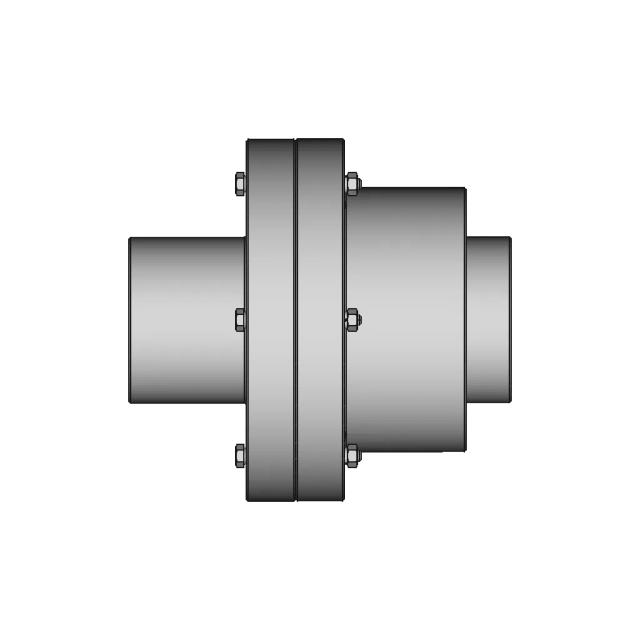 Gear Coupling 2 2500Nm D 60Mm 1 | CAD Model for Energy Systems