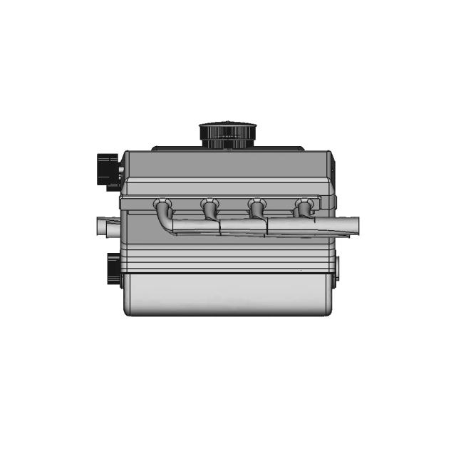 V8 Engine 21 | CAD Model for Energy Systems