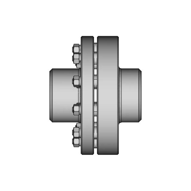 Elastic Sleeve Pin Coupling With A Torque Of | CAD Model for Energy Systems