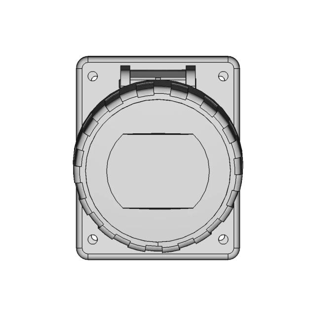 16A Ip67 Tomada Outlet 1 | CAD Model for Energy Systems