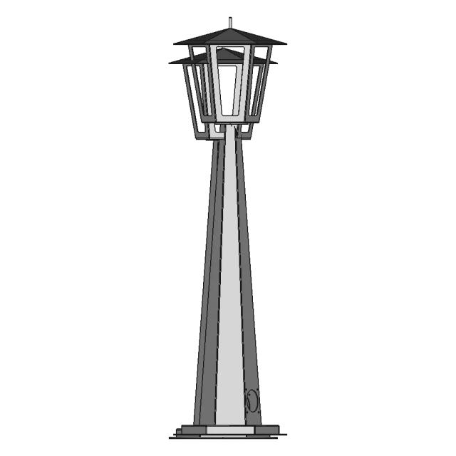 Garden Light 12 | CAD Model for Energy Systems