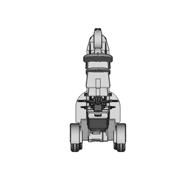 Azura Compact And Easy To Carry Micro Mobility | CAD Model for Energy Systems