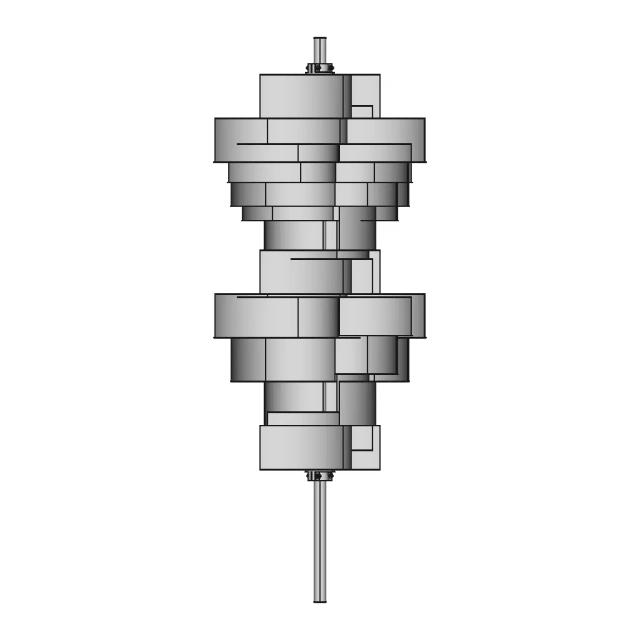 Turbina Eolica Savonius Savonius Wind Turbine 1 | CAD Model for Energy Systems