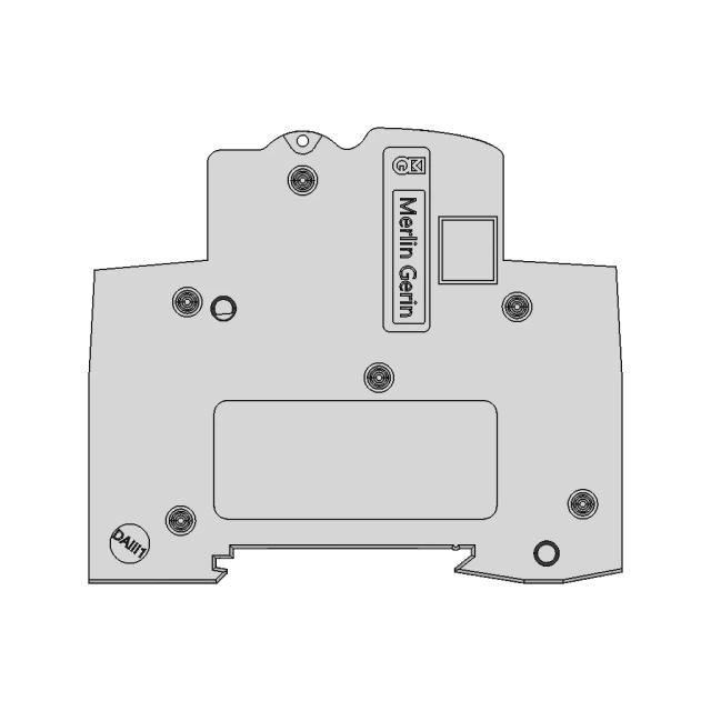 Circuit Breaker Schneider Electric Ba63 161C 1P 16 | CAD Model for Energy Systems