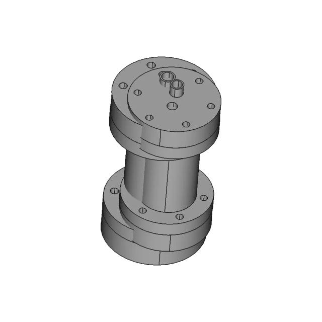 Px With Rotor And Cover For Ro System | CAD Model for Energy Systems