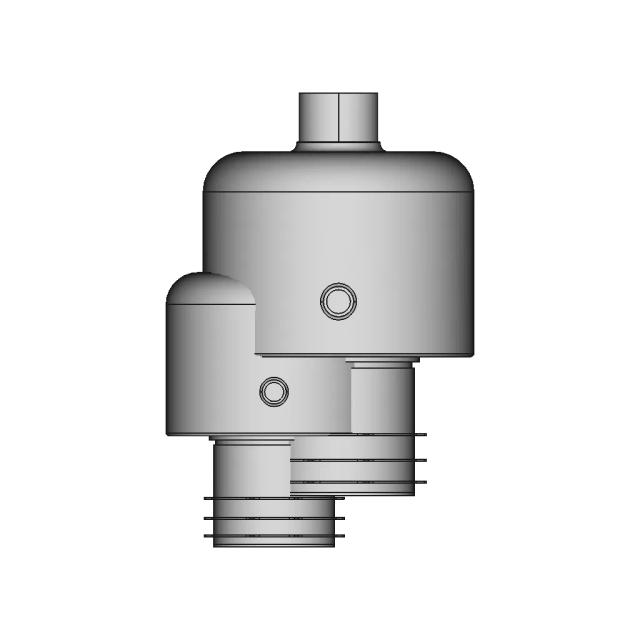 Eimac Water Cooled Power Triode 3Cv 1500 A7 | CAD Model for Energy Systems