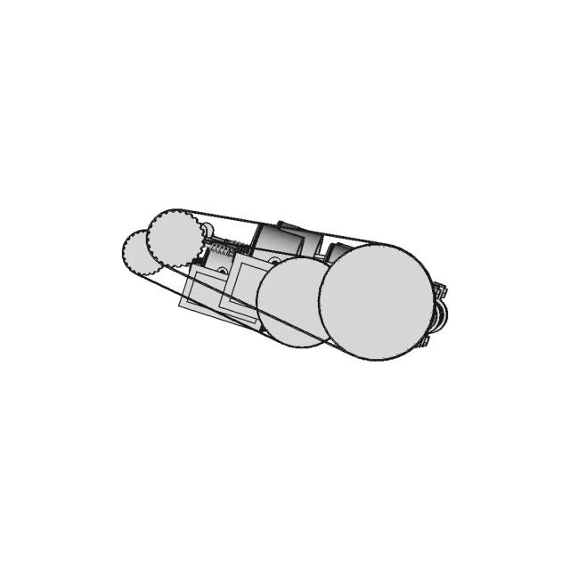 4 Pistons Engine 1 | CAD Model for Energy Systems