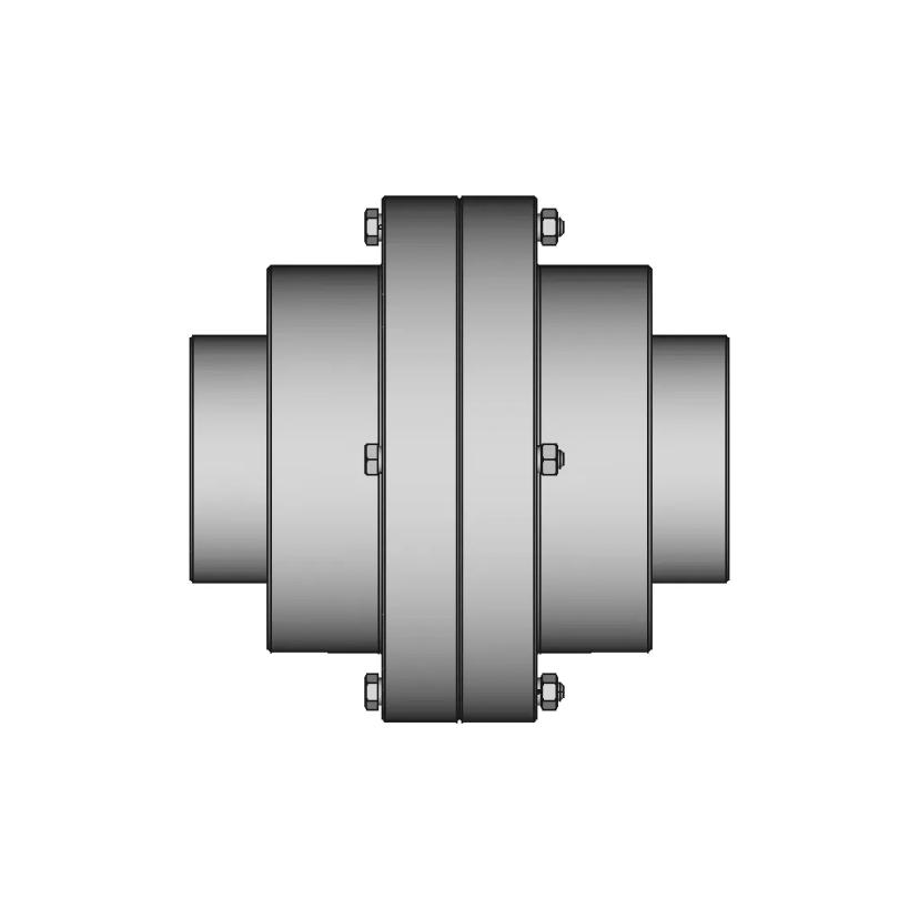 Gear Coupling 1600Nm D 55Mm 1 | CAD Model for Energy Systems