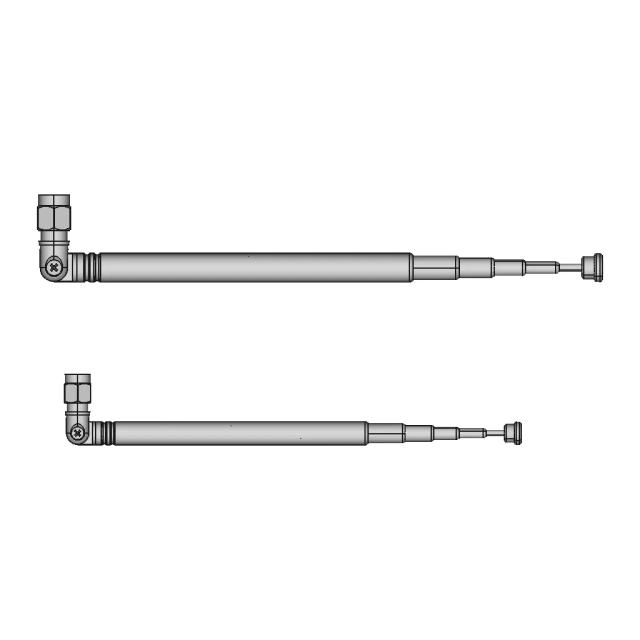 Hackfr One With Telescopic Antenna 85 370 Mm | CAD Model for Energy Systems
