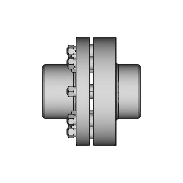 Elastic Sleeve Pin Coupling 5 | CAD Model for Energy Systems