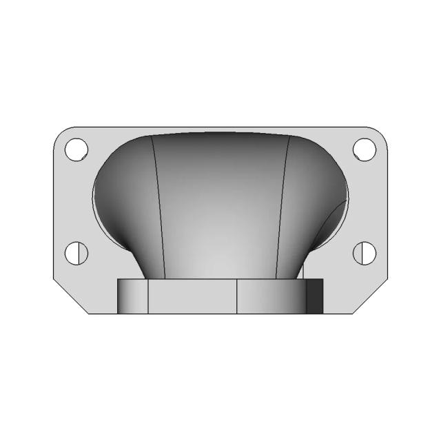 Predator 670 Carb Adapter 1 | CAD Model for Energy Systems