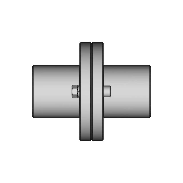 Rigid Flange Coupling 15 | CAD Model for Energy Systems