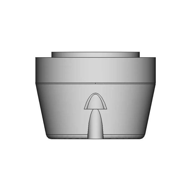 Clipsal Surface Mount Single Socket Outlet 1 | CAD Model for Energy Systems