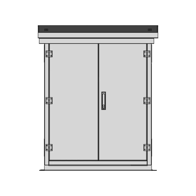 Street Lighting Panel 1 | CAD Model for Energy Systems