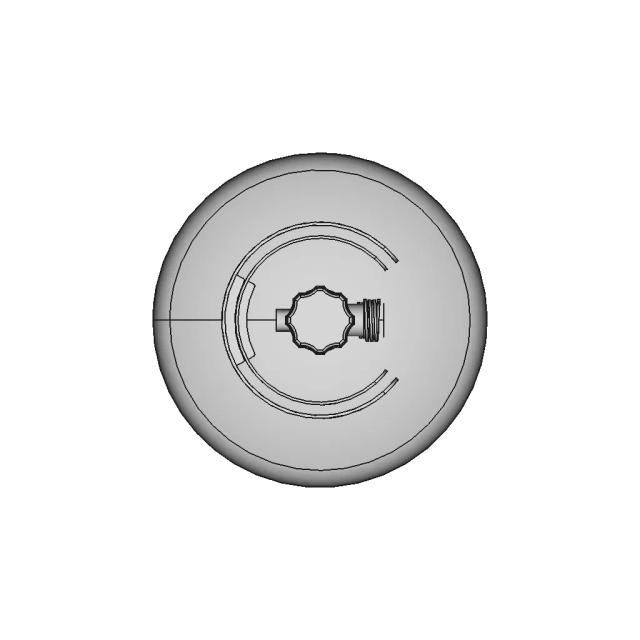 3 7Kg Liquefied Petroleum Propane Gas Bottle 2 | CAD Model for Energy Systems