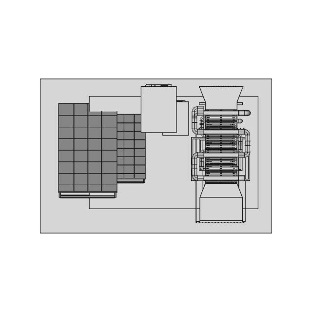 Evaporating Cooler 1 | CAD Model for Energy Systems