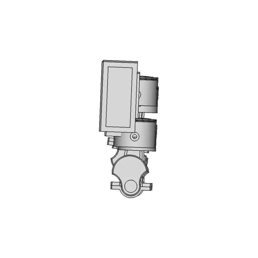 4 Stroke Engine 4 Piston In Line 1 | CAD Model for Energy Systems