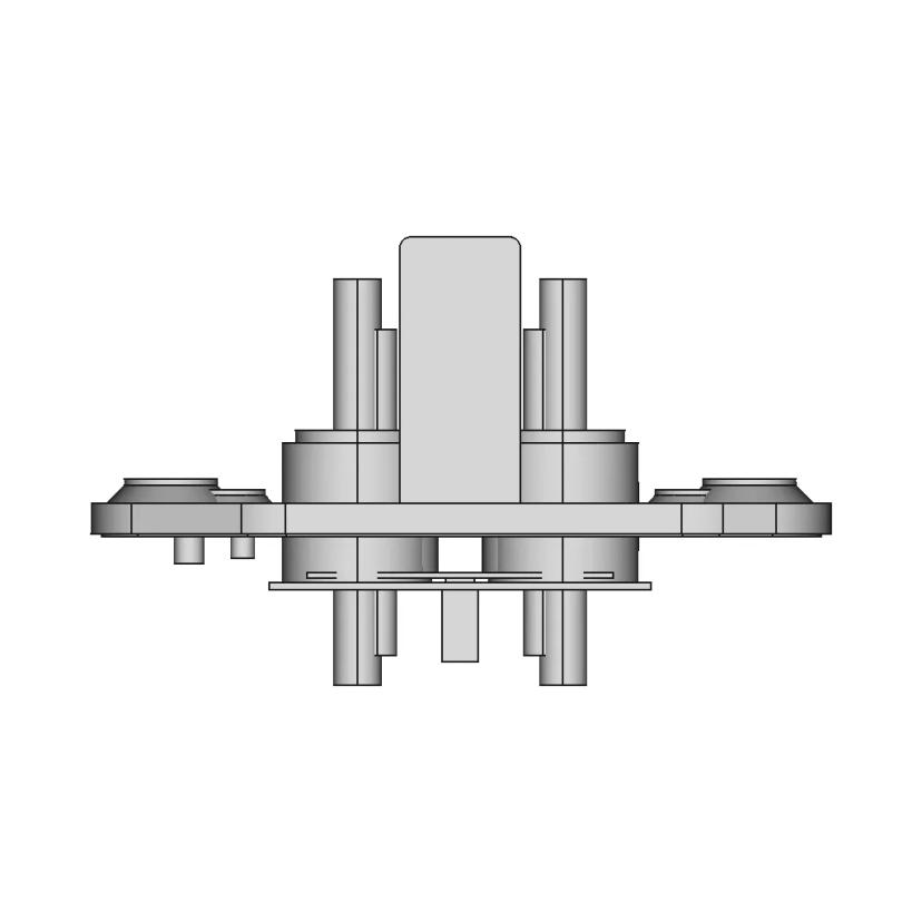 Tesla Model 3 Y 12V Connector Penthouse 1 | CAD Model for Energy Systems