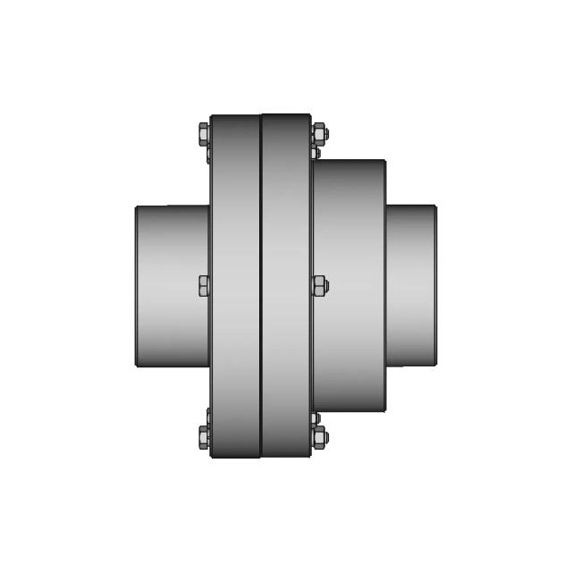 Gear Coupling 2 1600Nm D 48Mm 1 | CAD Model for Energy Systems