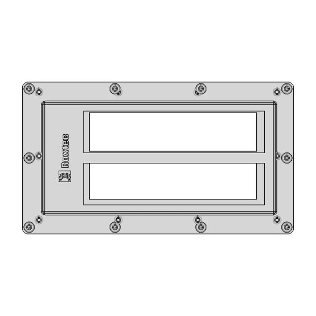 Roxtec Cable System For Motor Box 1 | CAD Model for Energy Systems