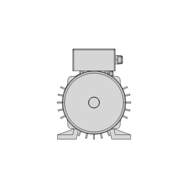 Motor 15 Hp 1 | CAD Model for Energy Systems
