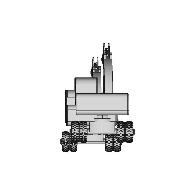 Wheeled Excavator 1 | CAD Model for Energy Systems