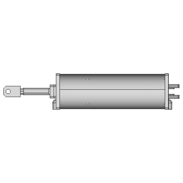 Hydraulic Water Cylinder 1 | CAD Model for Energy Systems