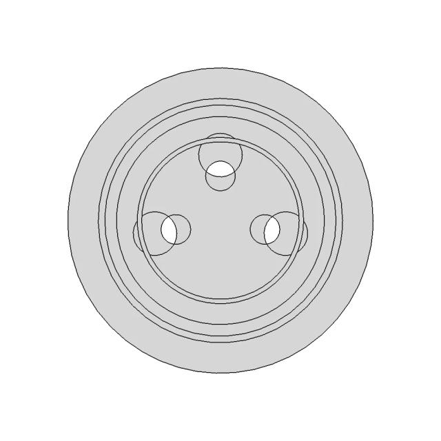 Cover Tap For Electrochemical Setup 1 | CAD Model for Energy Systems