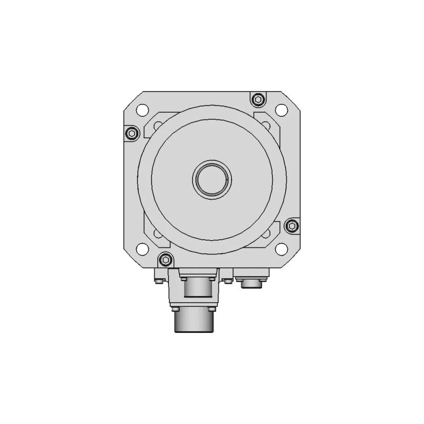 Ac Servo Motor With Brake 104 | CAD Model for Energy Systems