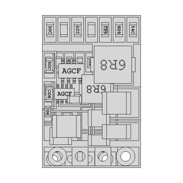 Micro Bec 7 21V To 5V12V Adj Mbec2A | CAD Model for Energy Systems