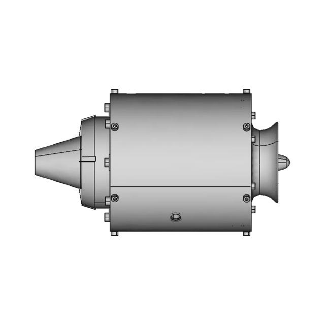 Jet Engine 245 | Professional CAD Design
