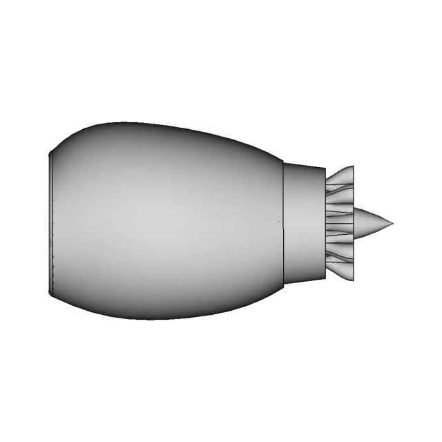 Canard Airliner 1 | Professional CAD Design