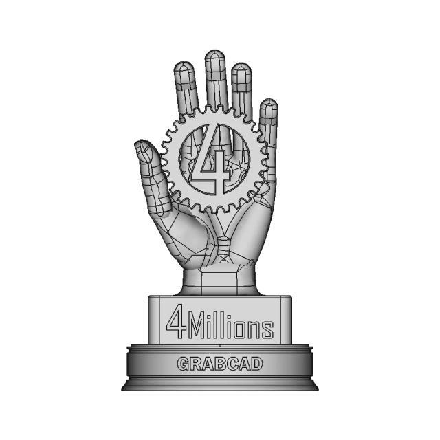 Ring Gold On Silver 1 | Professional CAD Design