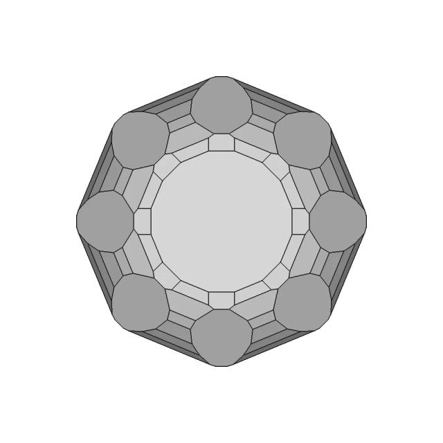 Pendant With Diamonds And Garnet 1 | Professional CAD Design