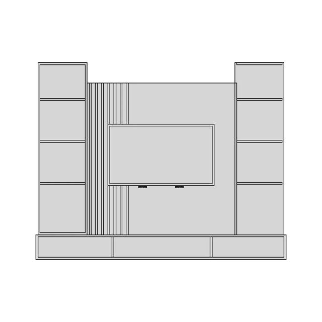 Perfil De Embutir Largo Para Fita Led 50X20 1 | Professional CAD Design