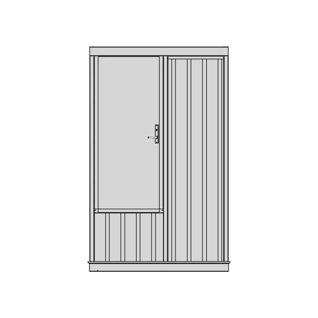 Garage Door Sectional 1 | Professional CAD Design