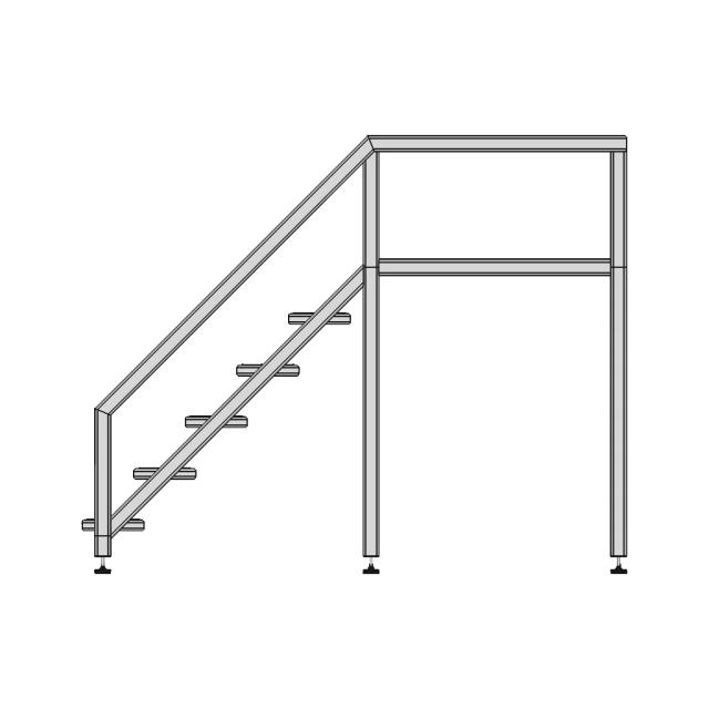 Mesa Para Jardin Modelo Rombo 1 | Professional CAD Design