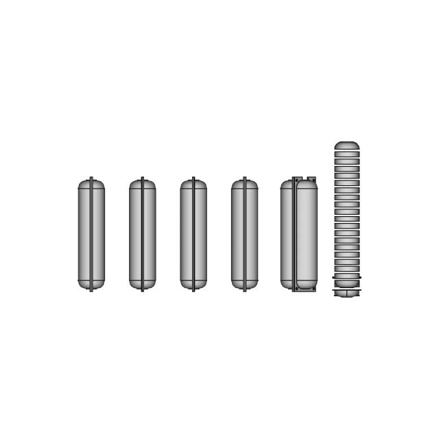Alminium L Angle 100 100Mm With Supports 1 | Professional CAD Design