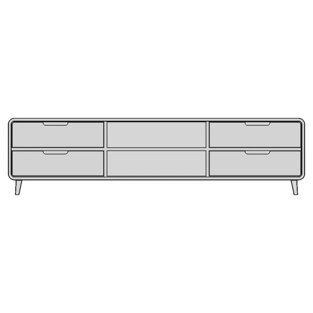 Mini Broadcast And Editing Table 1 | Professional CAD Design