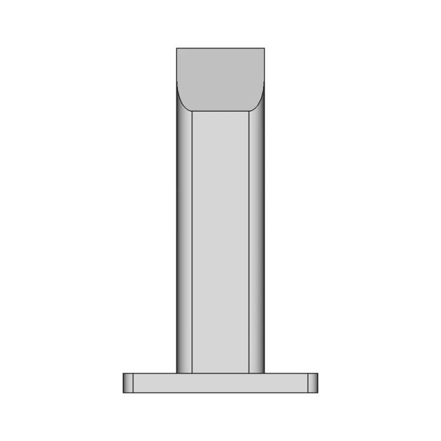 Undrilled Piano Hinge 50 8Mm Open Width 8Mm Diameter Pin | Professional CAD Design
