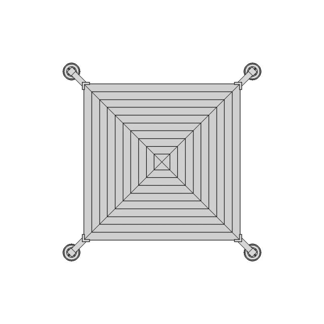 Industrial Stairs And Platforms 1 | Professional CAD Design