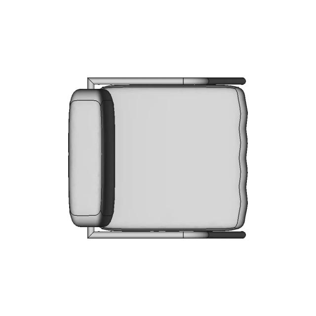 Slim Water Tank 3000L 1 | Professional CAD Design