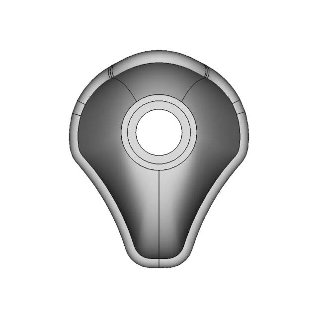 Silicone Mask New Born 1 | Professional CAD Design