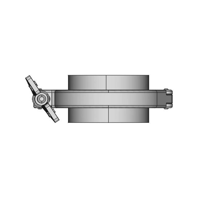 Tri Clamp 2 1 2 1 | Professional CAD Design