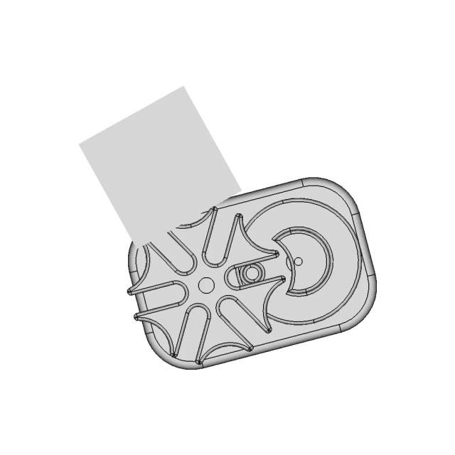 Castor Caster Roda Baut M10 Swivel 2Inch Bracket 1 | Professional CAD Design