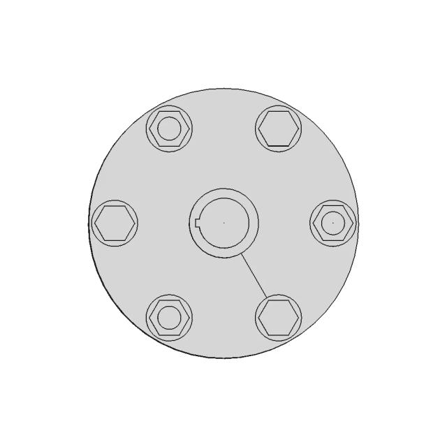 Wing Nut M20 2 | Professional CAD Design